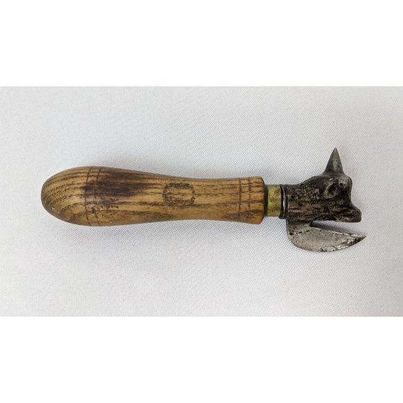 Antique Old Rare Bull Head Joseph Rodgers & Sons Sheffield Can Opener England
